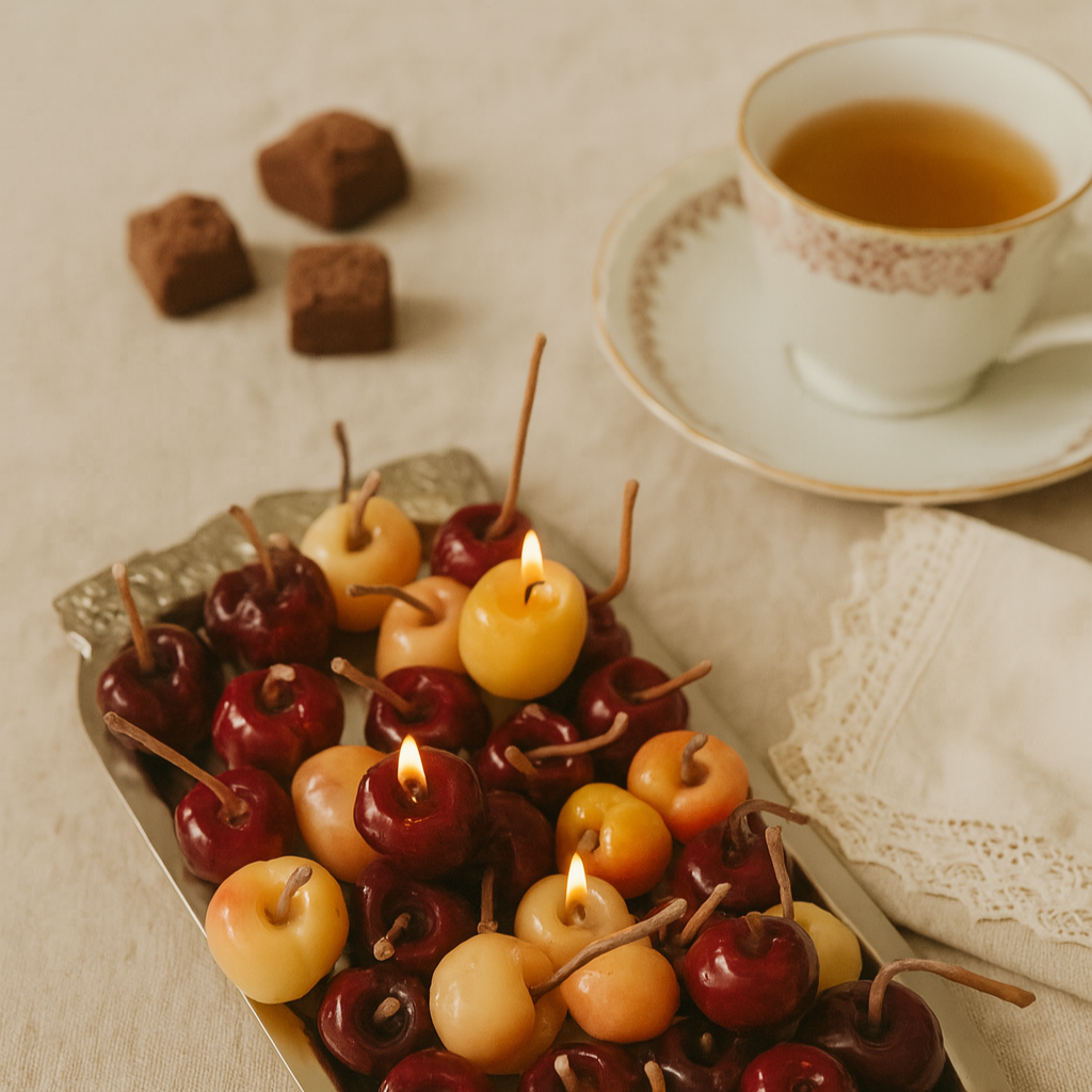 Cherry Candle (Set of 6)