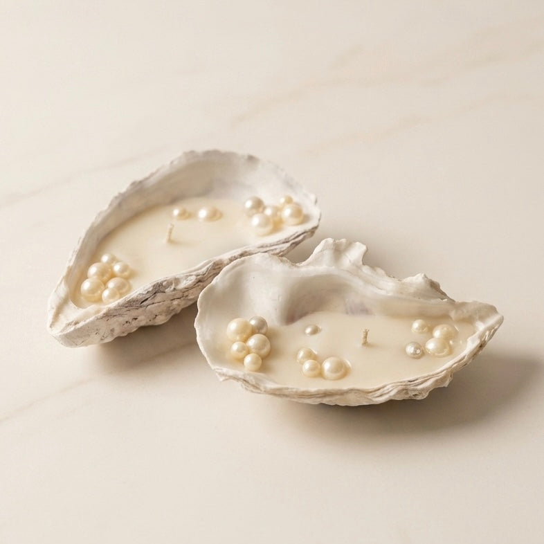 Oyster Candle Set