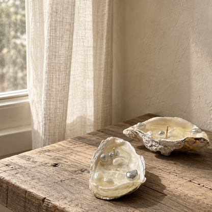 Water Oyster Candle Set