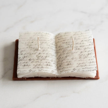 Sculptural Book Candle