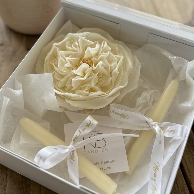 Rose Unity Candle Set