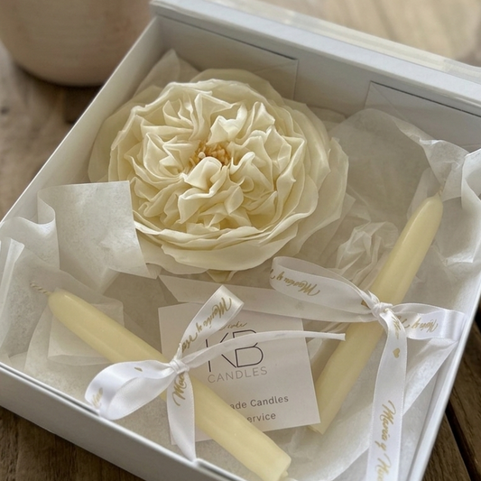 Rose Unity Candle Set