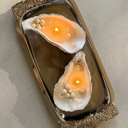 Oyster Candle Set